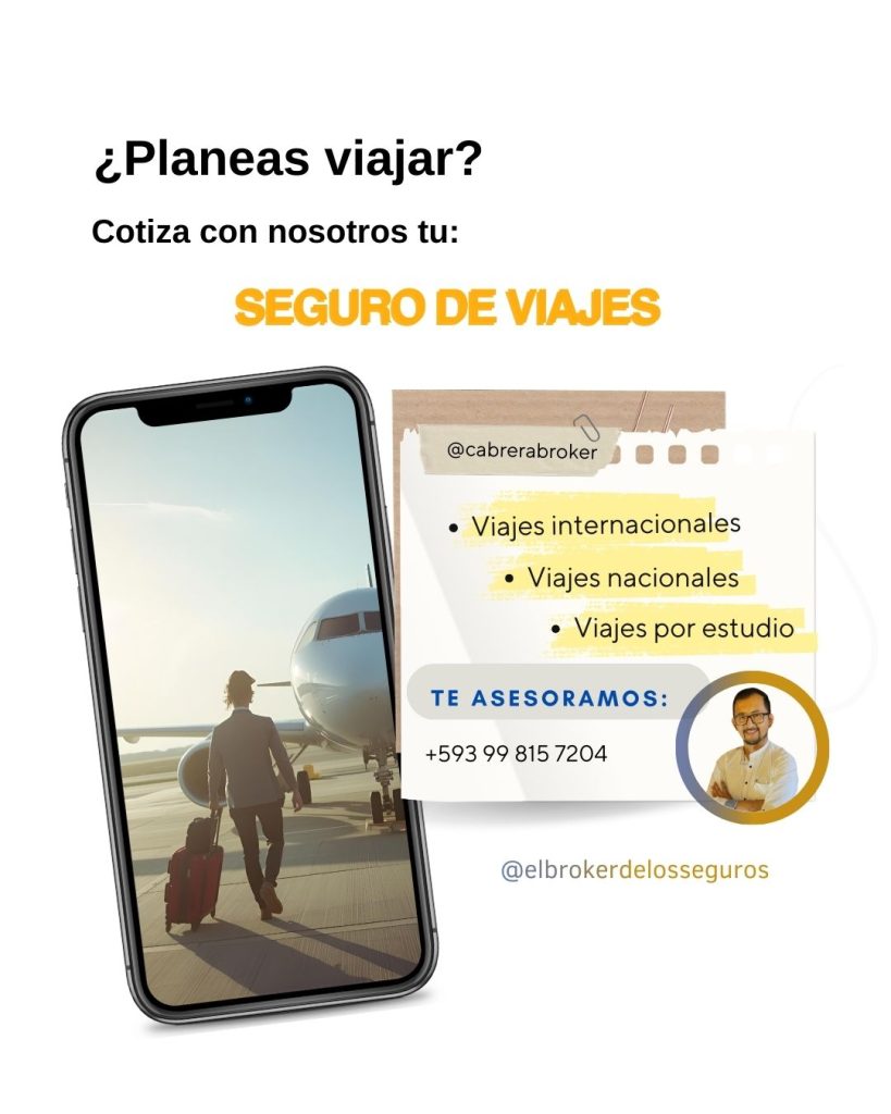informacion cotizar seguro de viajes cabrera broker